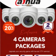 Dahua 4 Camera Package