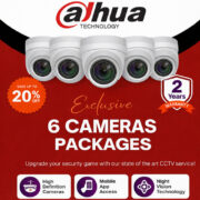 Dahua 6 Camera Package